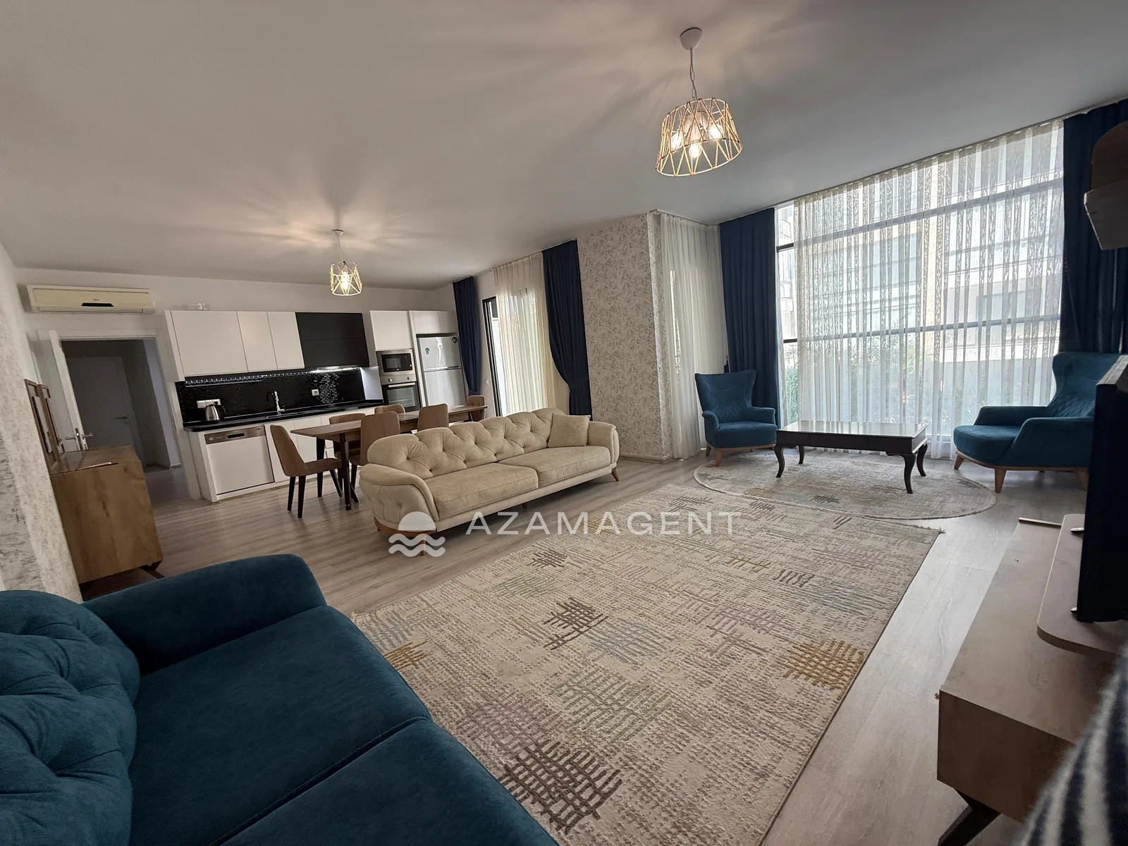 Alanya Kestel'de Satılık 4+1 Dubleks Daire, Aqua Residence — Kestel, Alanya